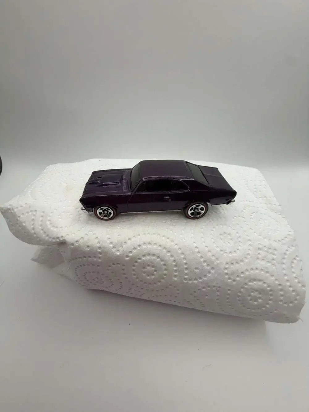 Hot Wheels 2006 Red Line Series 68 Nova Metalflake Purple Die Cast Toy Car